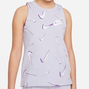 Nike Tank Top Lavender Size Medium NWT‎ Youth